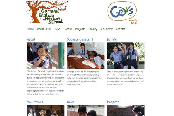 Meet GavernWP theme site design template sample