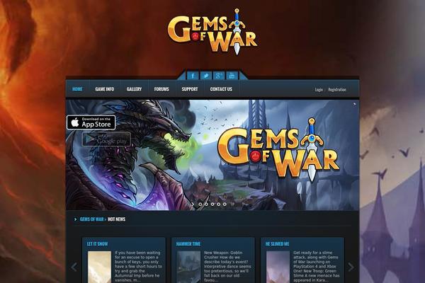 PlayerX theme site design template sample