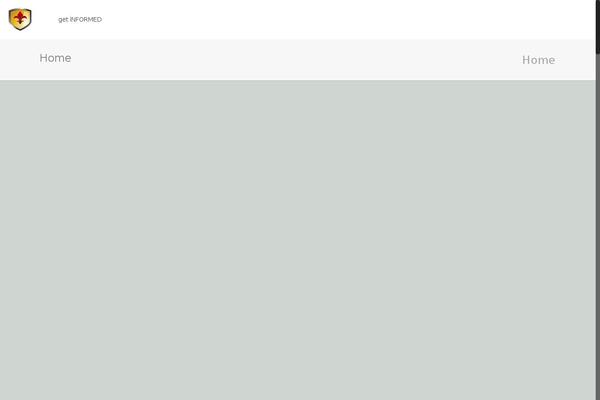 Site using WordPress Countdown Widget plugin
