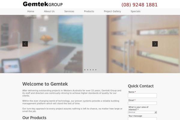 Stockie-child theme site design template sample