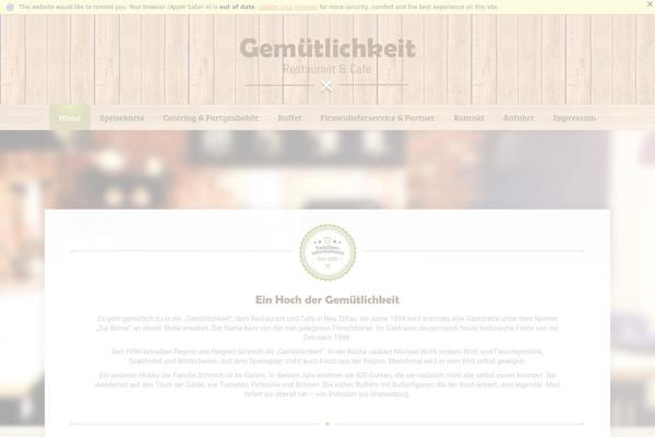 Bitskin theme site design template sample