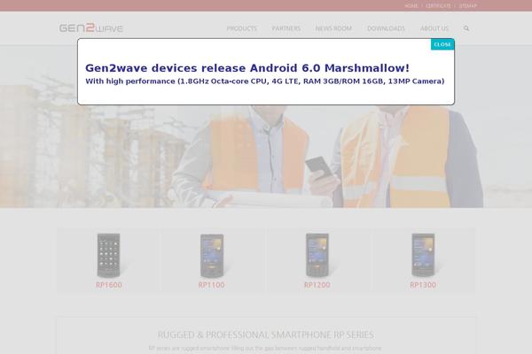 gen2wave.com site used Enfold1