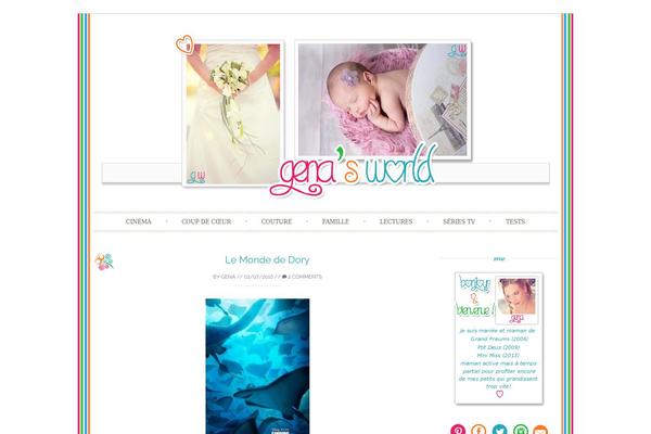 Sugar and Spice theme site design template sample