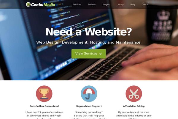 Site using Fx-builder plugin