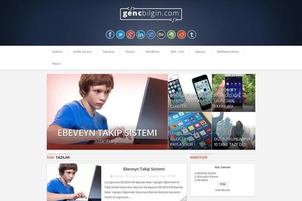Tema theme site design template sample