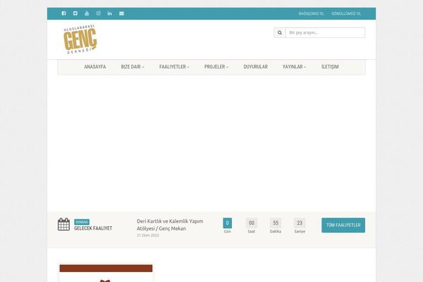 NativeChurch theme site design template sample
