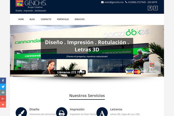 Enigma Premium theme site design template sample