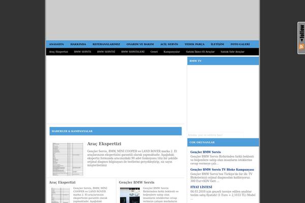 Gemer theme site design template sample