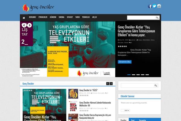 Phnom Penh Daily theme site design template sample