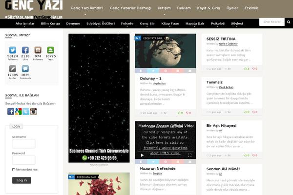 Site using Post Views Counter plugin