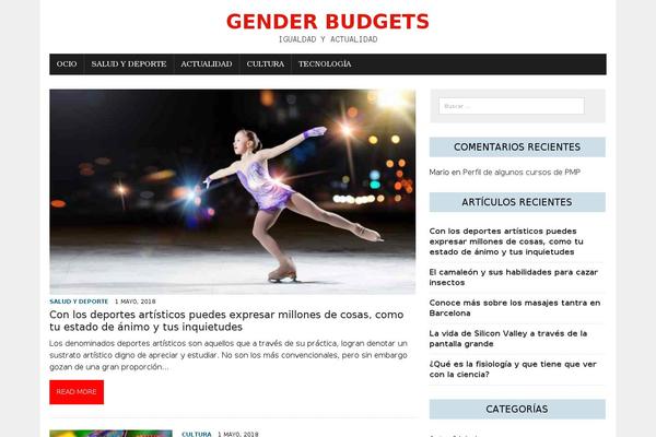 MH Newsdesk lite theme site design template sample