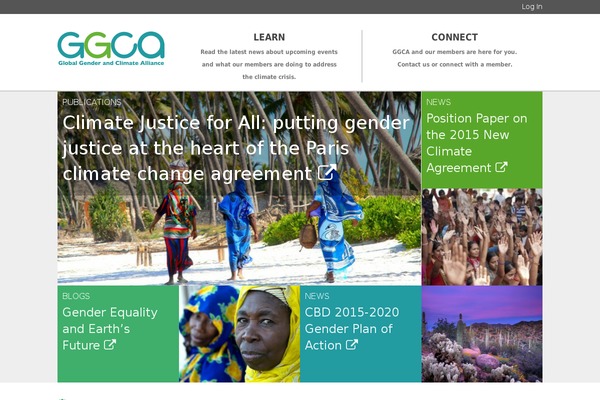 gender-climate.org site used Ggca