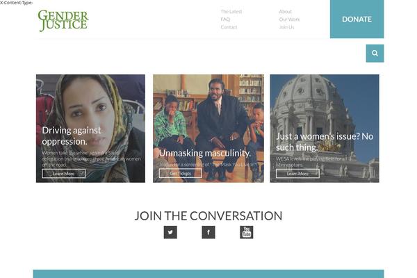 genderjustice.us site used Persona