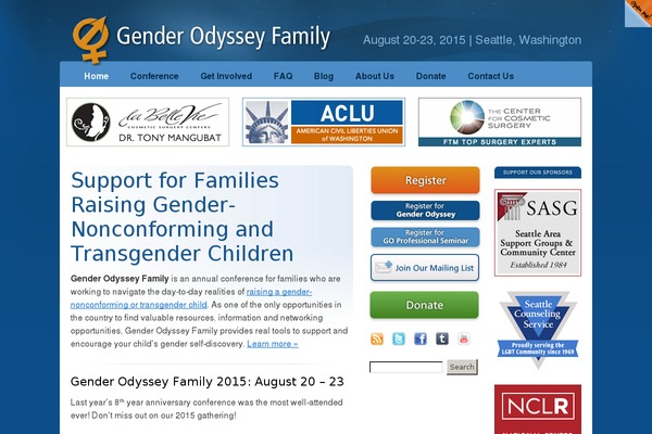 genderodysseyfamily.org site used Genderodysseyfamily