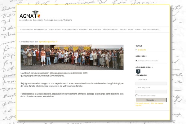 genealogie-avesnois.fr site used Hybridside