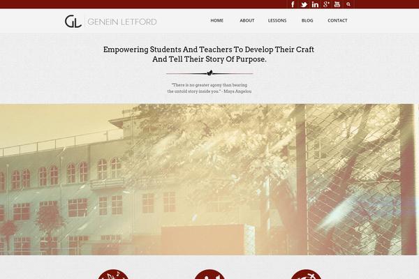 Rockwell theme site design template sample