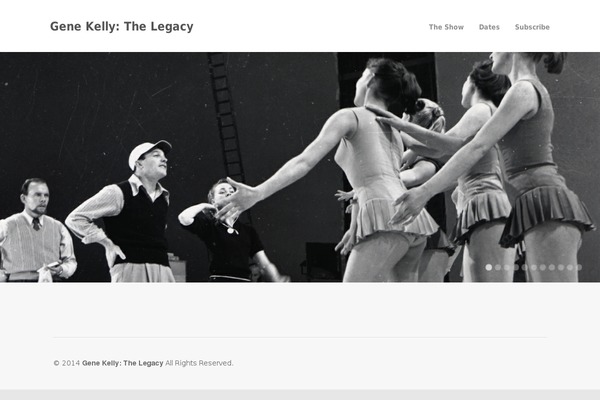 Hardy theme site design template sample