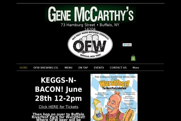 Twenty Ten theme site design template sample