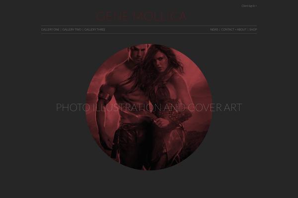 Stark theme site design template sample