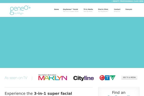 Moxie theme site design template sample