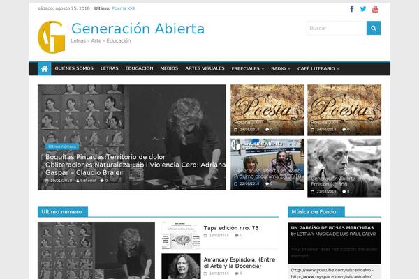 Site using Simple Music Widget plugin