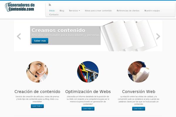 Customizr theme site design template sample