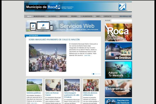 Site using Vslider plugin