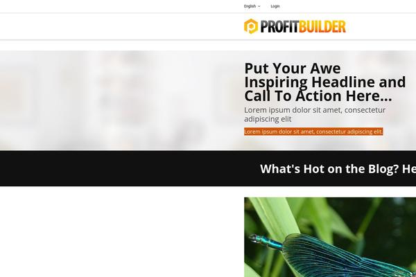 PB Theme theme site design template sample