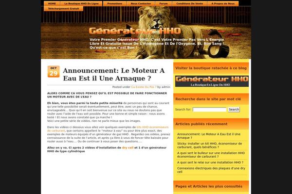 The7 Child theme site design template sample