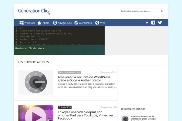 V3 theme site design template sample