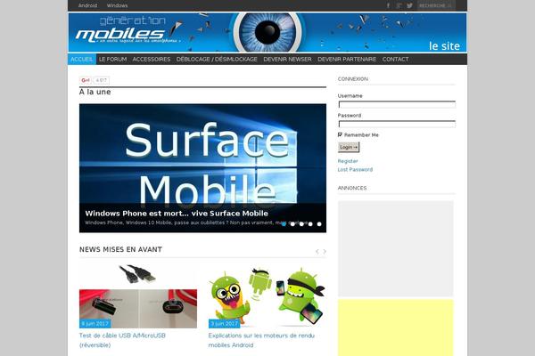 Site using Logo Slider plugin