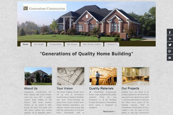 Mantra theme site design template sample