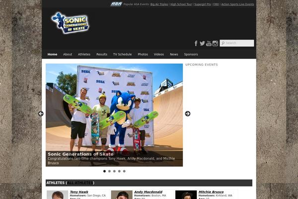 Site using SAM Pro (Free Edition) plugin