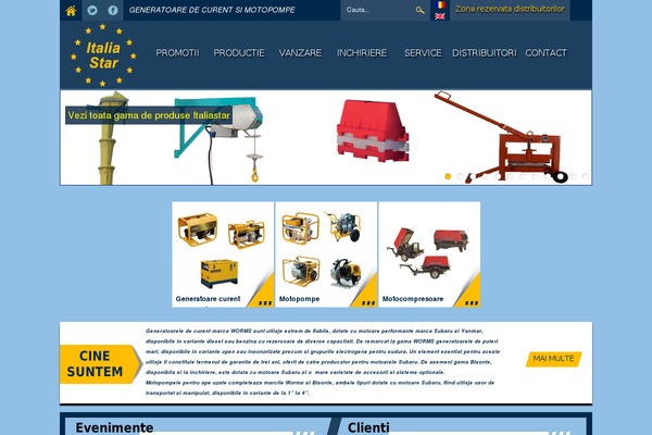 generatoare-de-curent-italiastar.ro site used Starnou