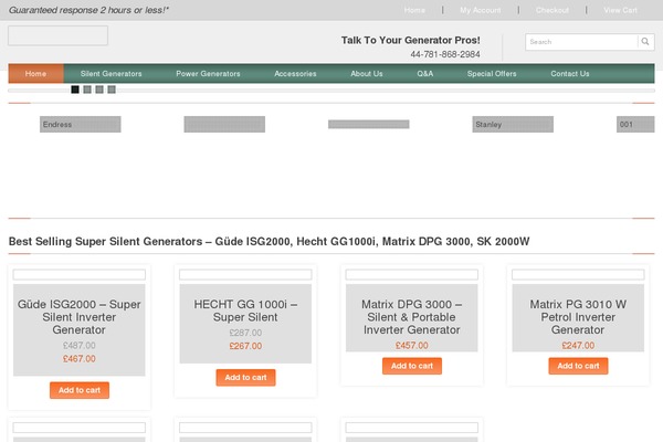 Ultra theme site design template sample