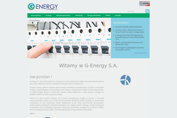 Global theme site design template sample