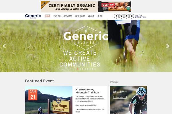 genericevents.com site used Genericevents