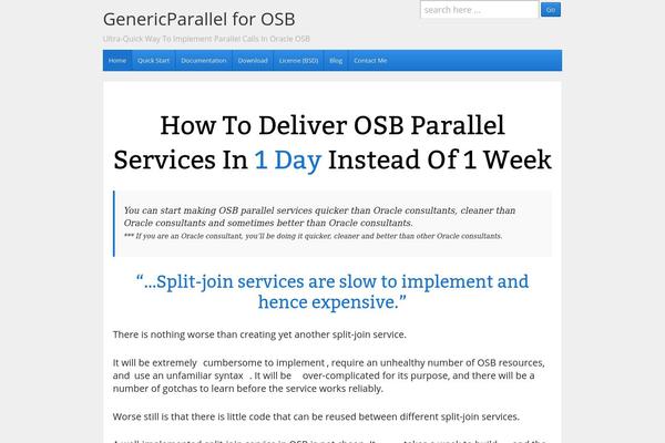 ResponsivePro theme site design template sample