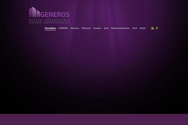 Fusion theme site design template sample