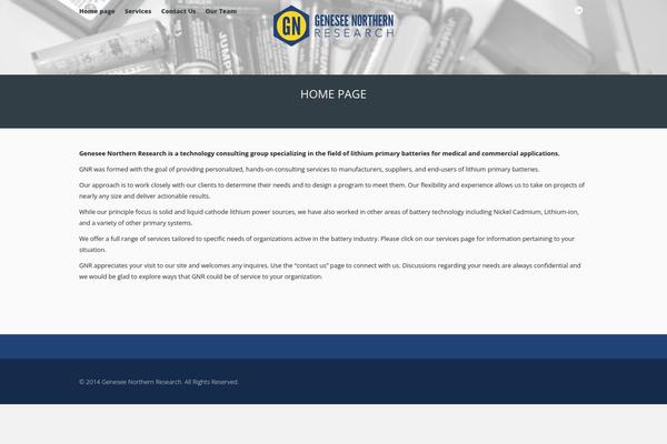 Site using Titan_tables plugin
