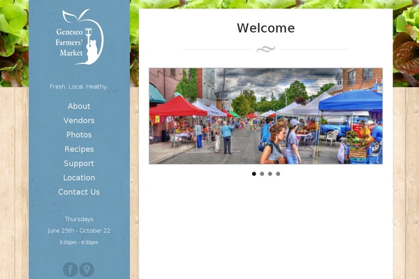 Eatery theme site design template sample