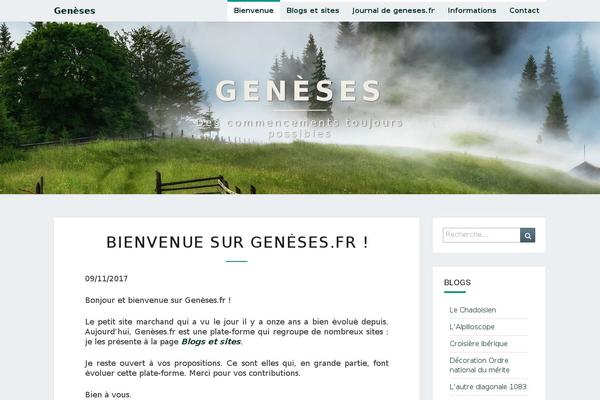Nisarg theme site design template sample