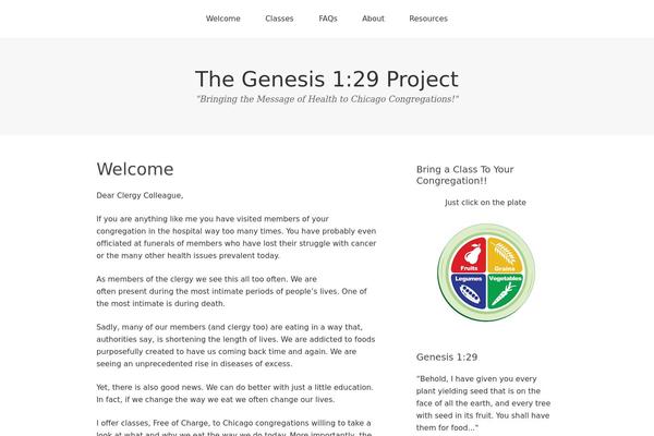 zeeTasty theme site design template sample
