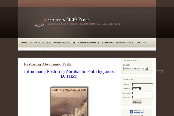 Crawford theme site design template sample