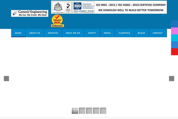Site using Wp-floating-menu plugin