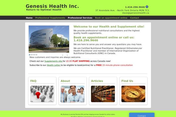 Smallbiz Dynamic theme site design template sample