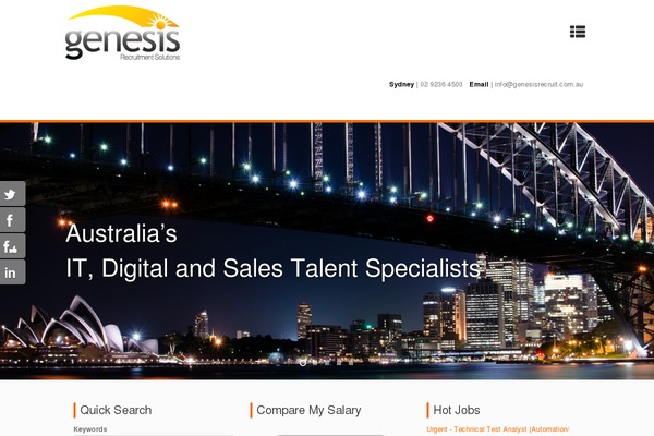 Site using Carousel Horizontal Posts Content Slider plugin
