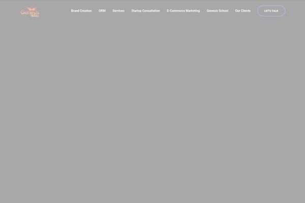 Intact theme site design template sample