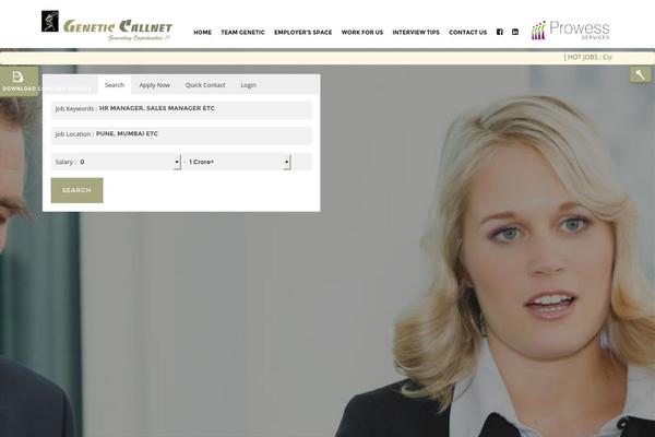 Gc theme site design template sample