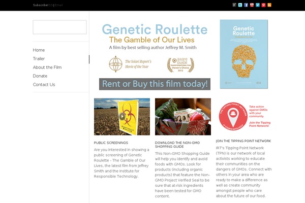ShapeShifter theme site design template sample